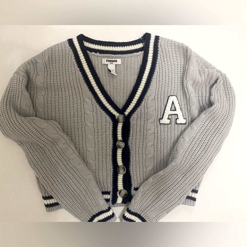 RSQ “A” Letterman Cardigan